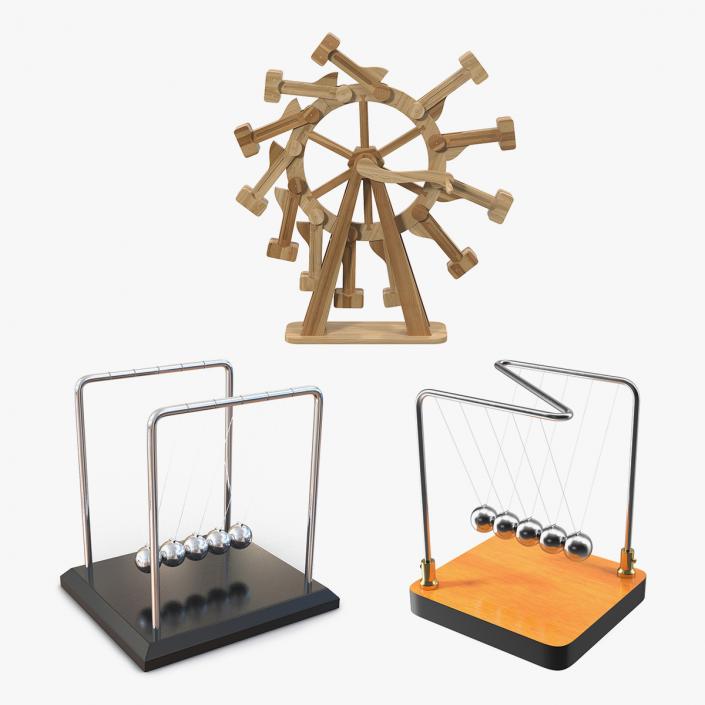 3D Perpetual Motion Machines Collection 2 model