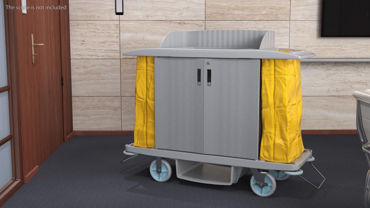 Housekeeping Cart 3D