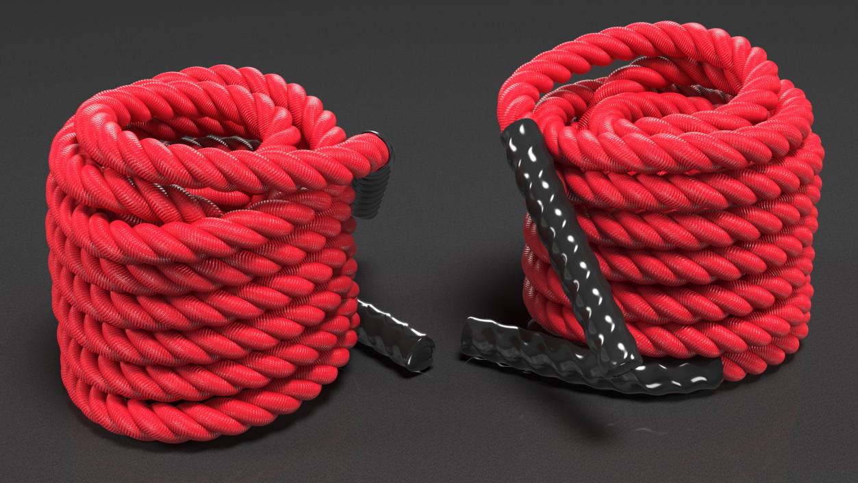 3D Heavy Training Rope Folded