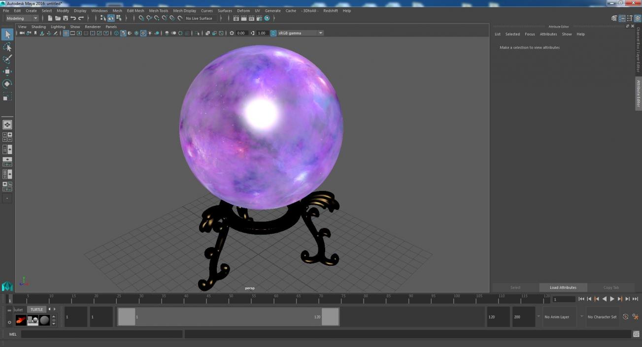 Mystic Crystal Ball 3D model