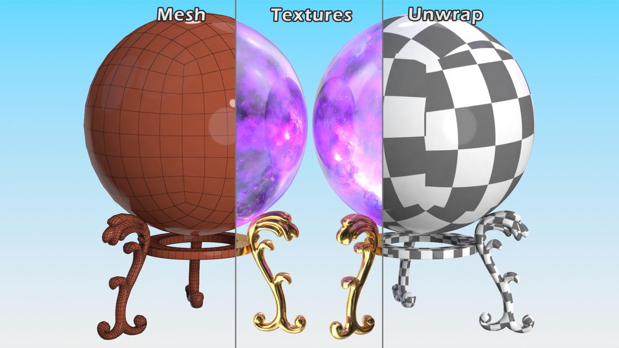 Mystic Crystal Ball 3D model