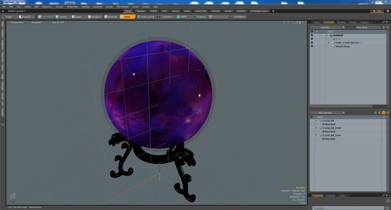 Mystic Crystal Ball 3D model