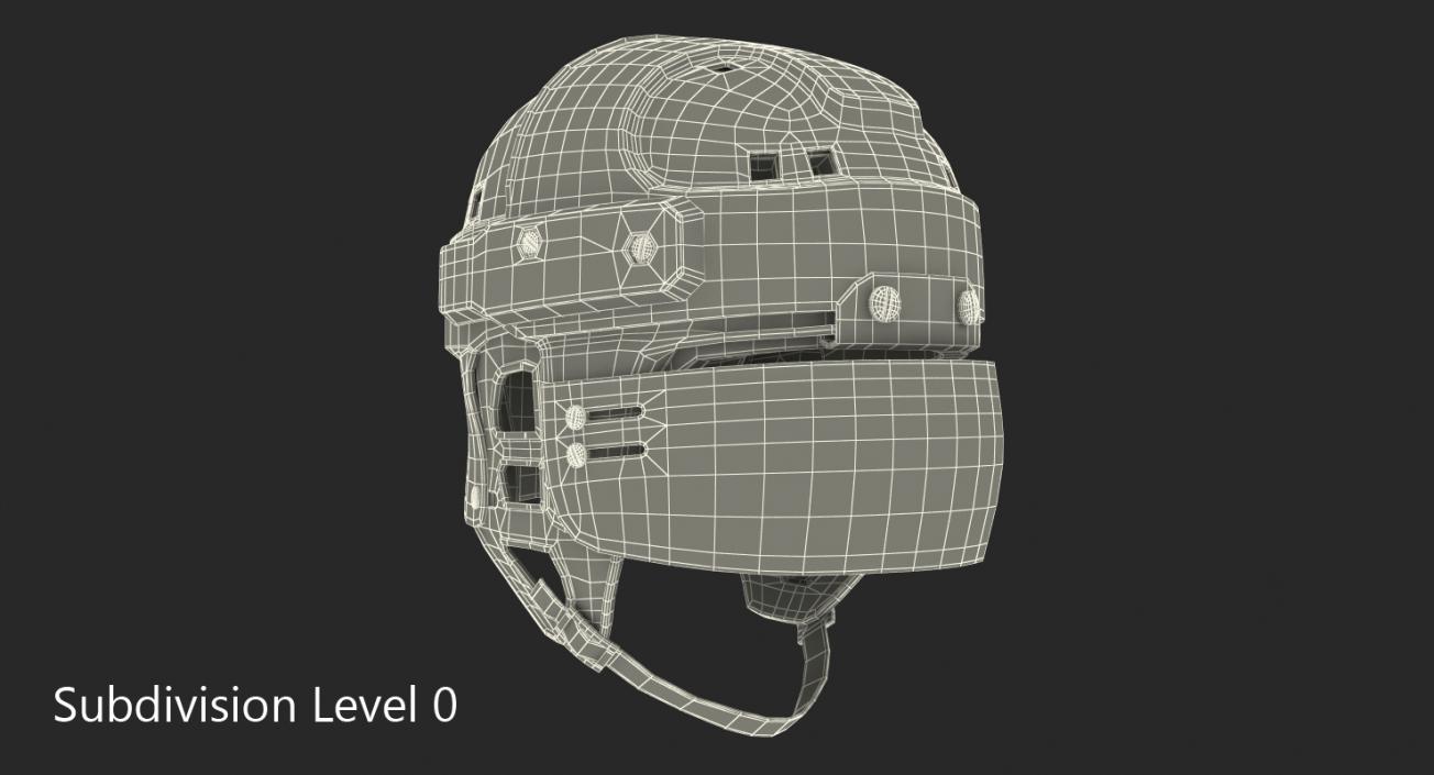 3D model Hockey Helmet Sk2000