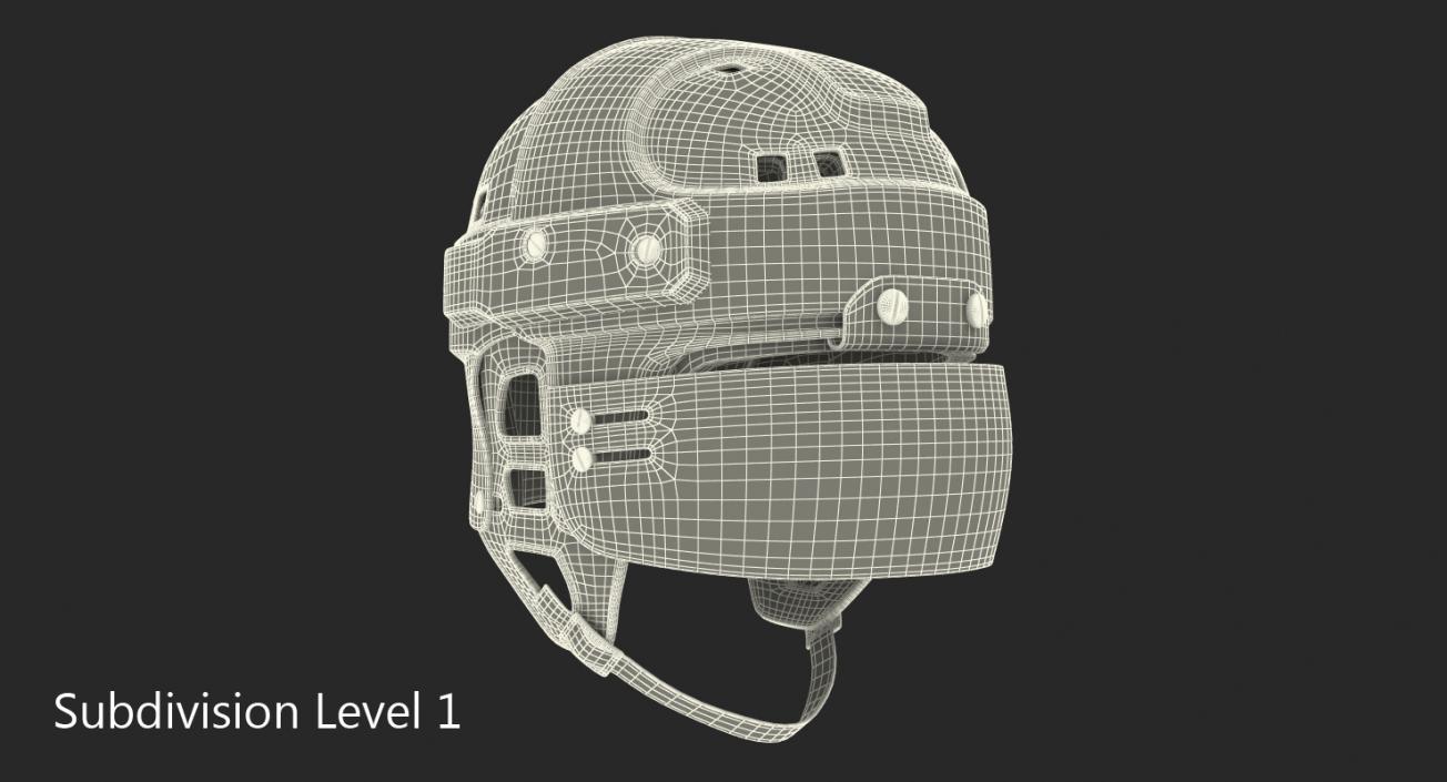 3D model Hockey Helmet Sk2000