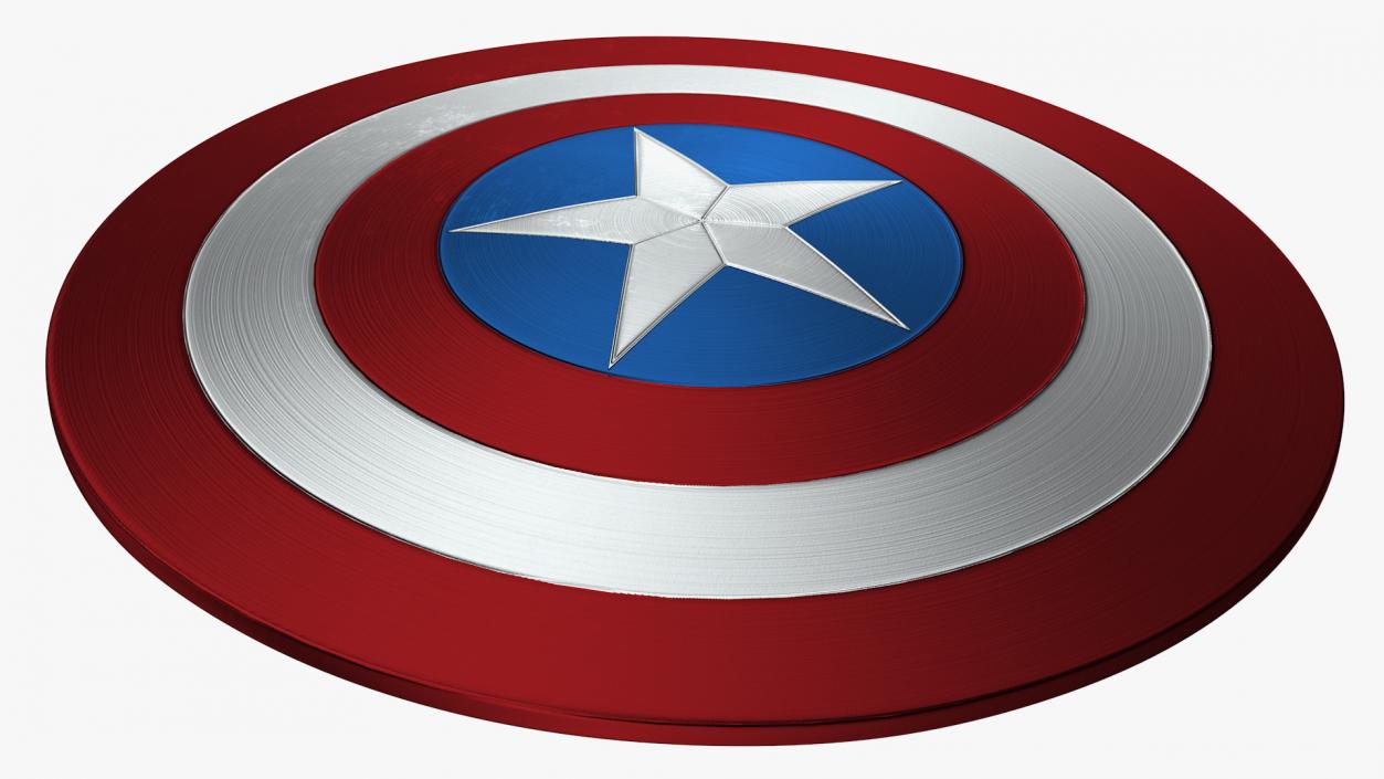 Captain America Shield 3D