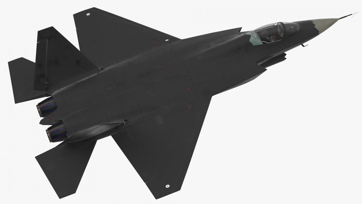 3D Multirole Jet Fighter Rigged model