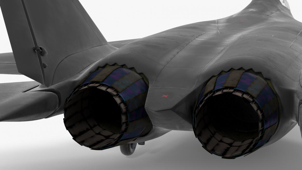 3D Multirole Jet Fighter Rigged model