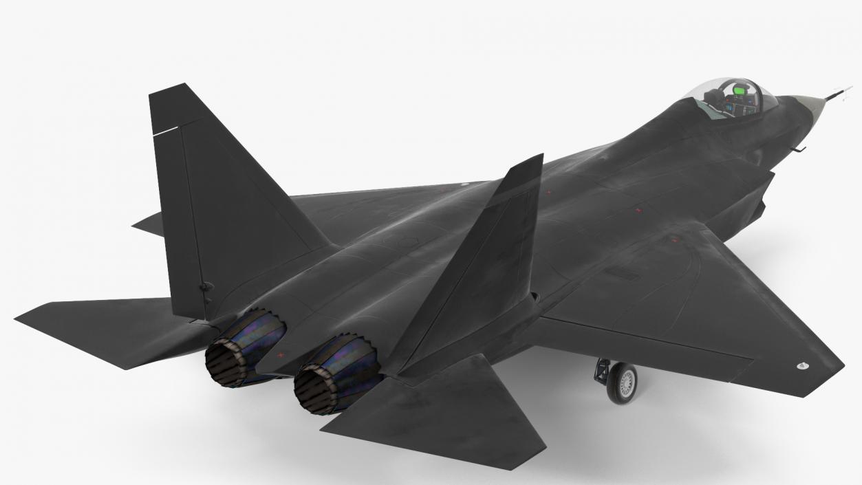 3D Multirole Jet Fighter Rigged model