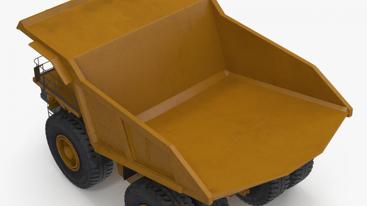 3D Heavy Duty Mining Dump Truck model