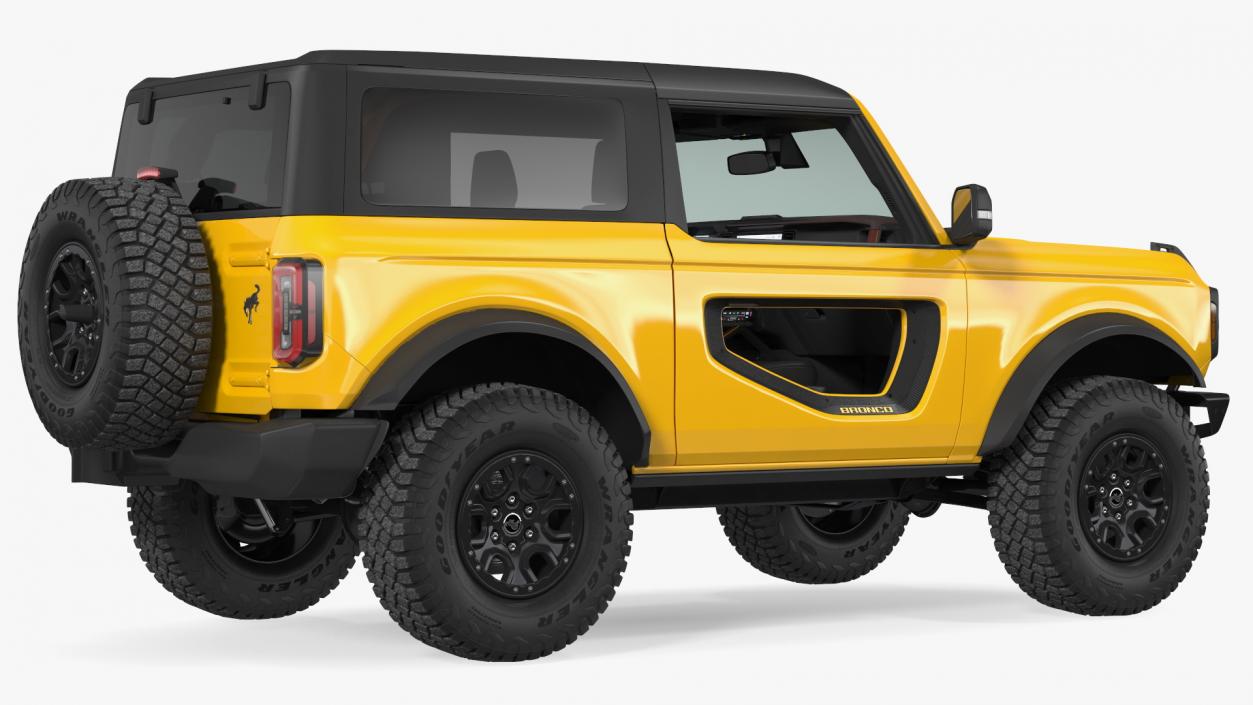 Ford Bronco 2021 Two Door 4X4 Concept 3D