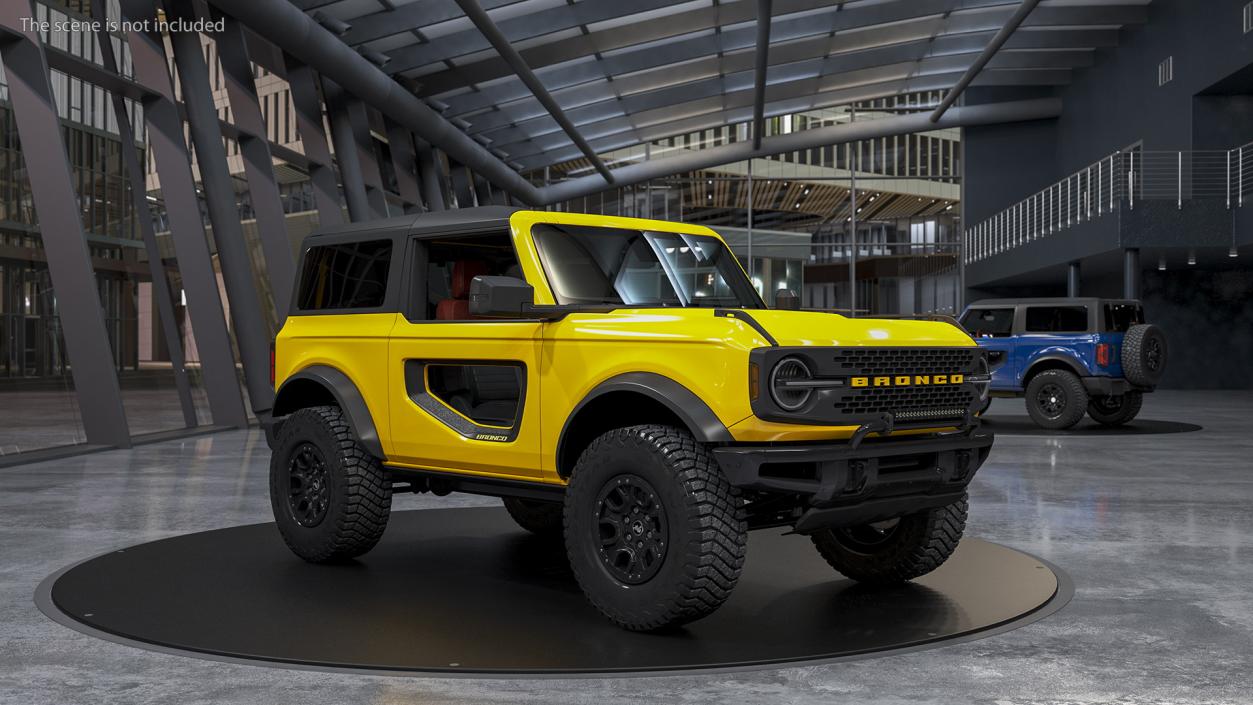 Ford Bronco 2021 Two Door 4X4 Concept 3D