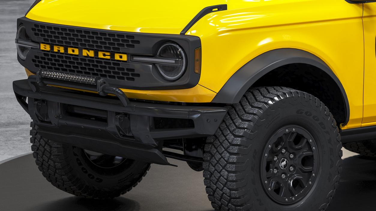 Ford Bronco 2021 Two Door 4X4 Concept 3D