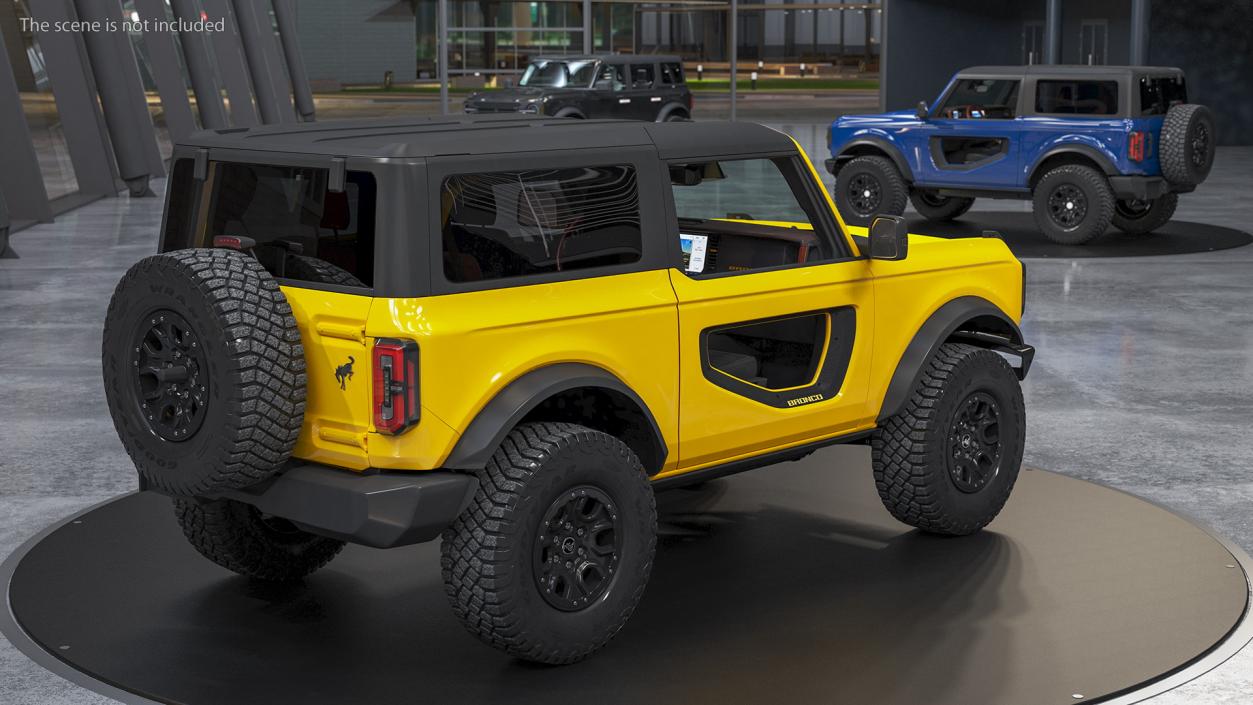 Ford Bronco 2021 Two Door 4X4 Concept 3D