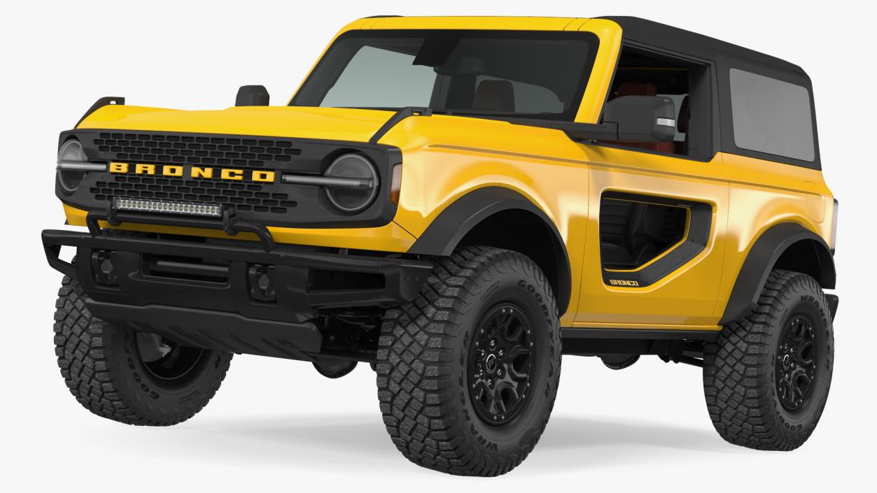 Ford Bronco 2021 Two Door 4X4 Concept 3D