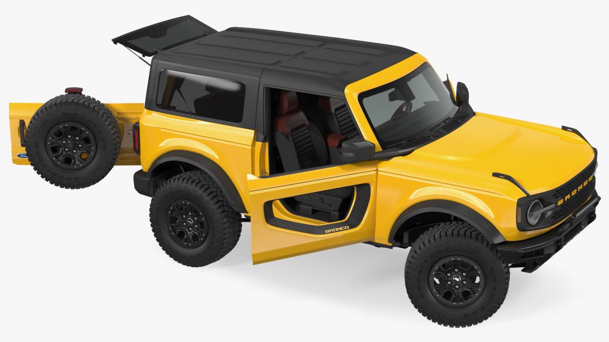 Ford Bronco 2021 Two Door 4X4 Concept 3D