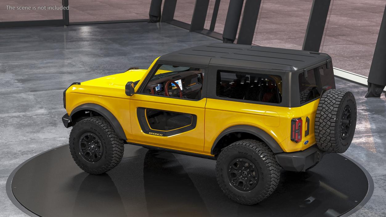 Ford Bronco 2021 Two Door 4X4 Concept 3D