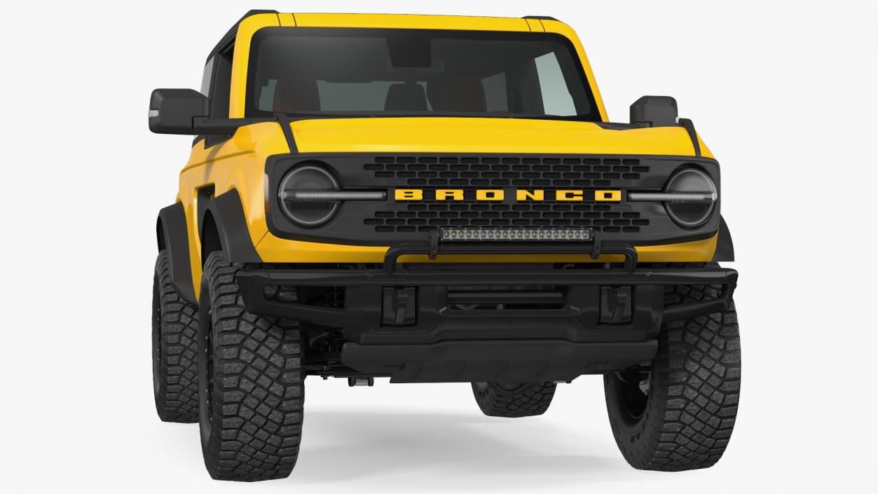 Ford Bronco 2021 Two Door 4X4 Concept 3D