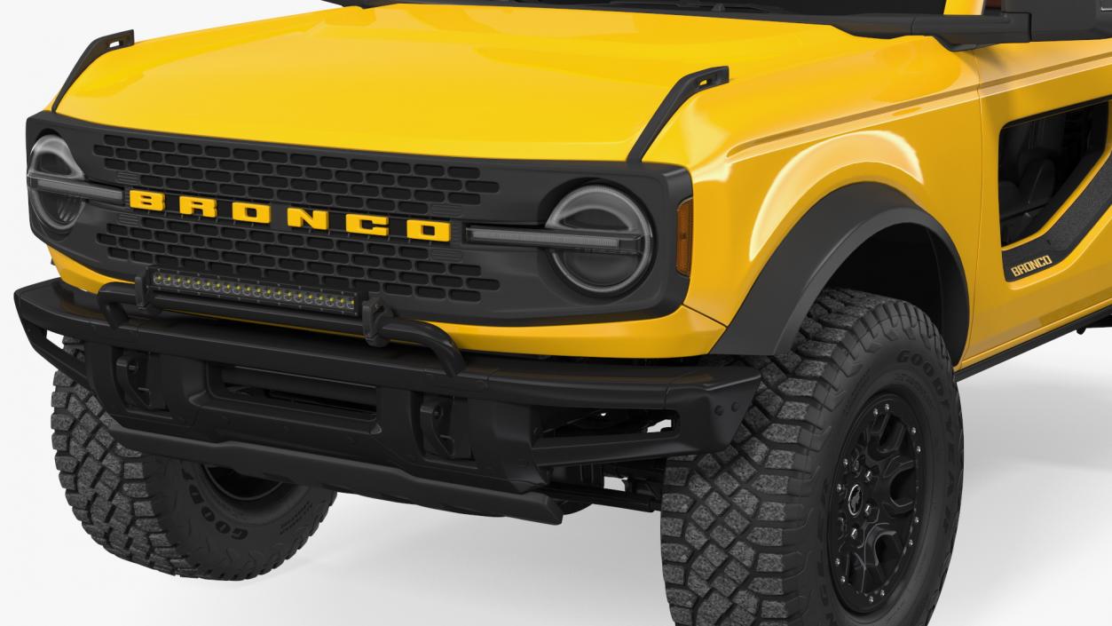 Ford Bronco 2021 Two Door 4X4 Concept 3D