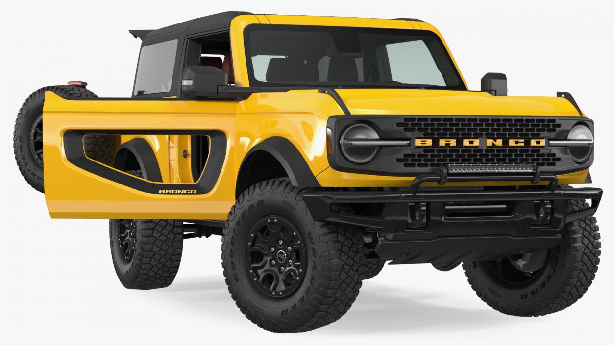 Ford Bronco 2021 Two Door 4X4 Concept 3D