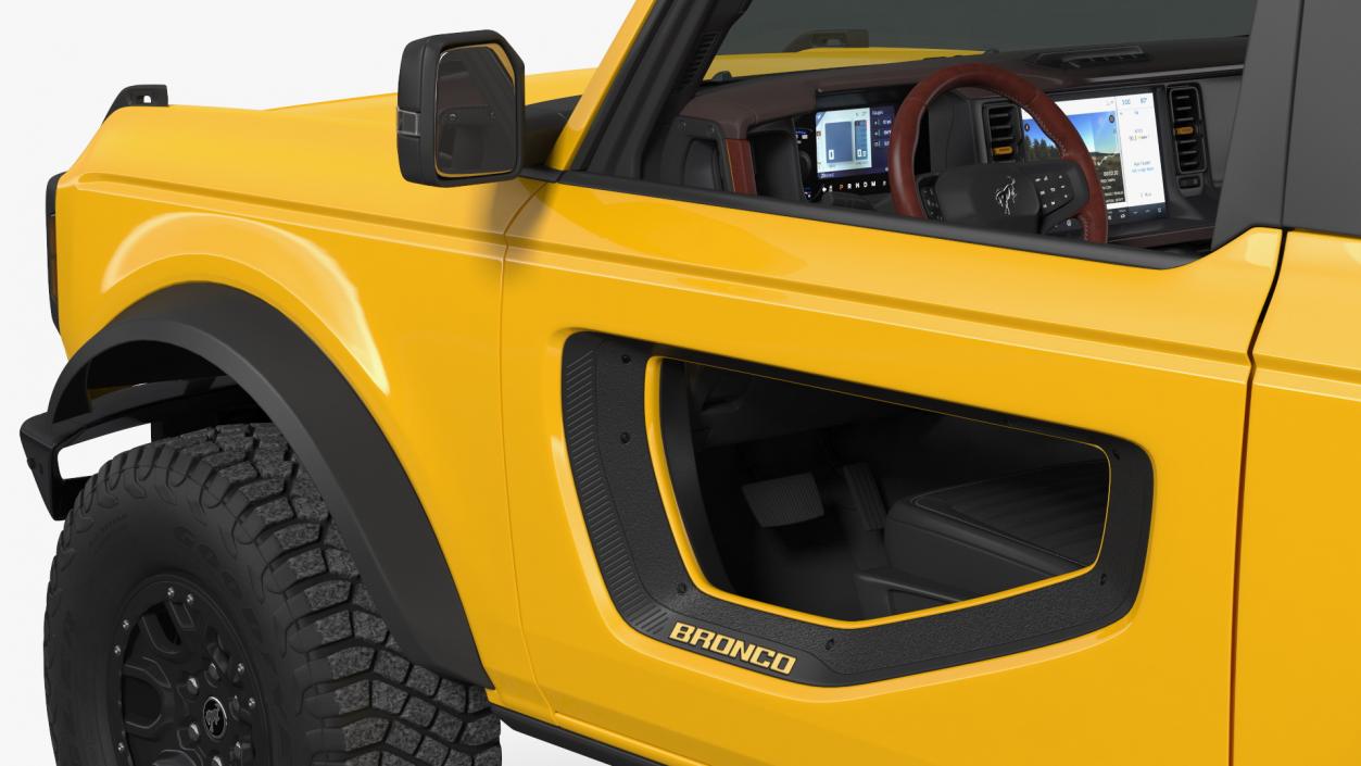 Ford Bronco 2021 Two Door 4X4 Concept 3D