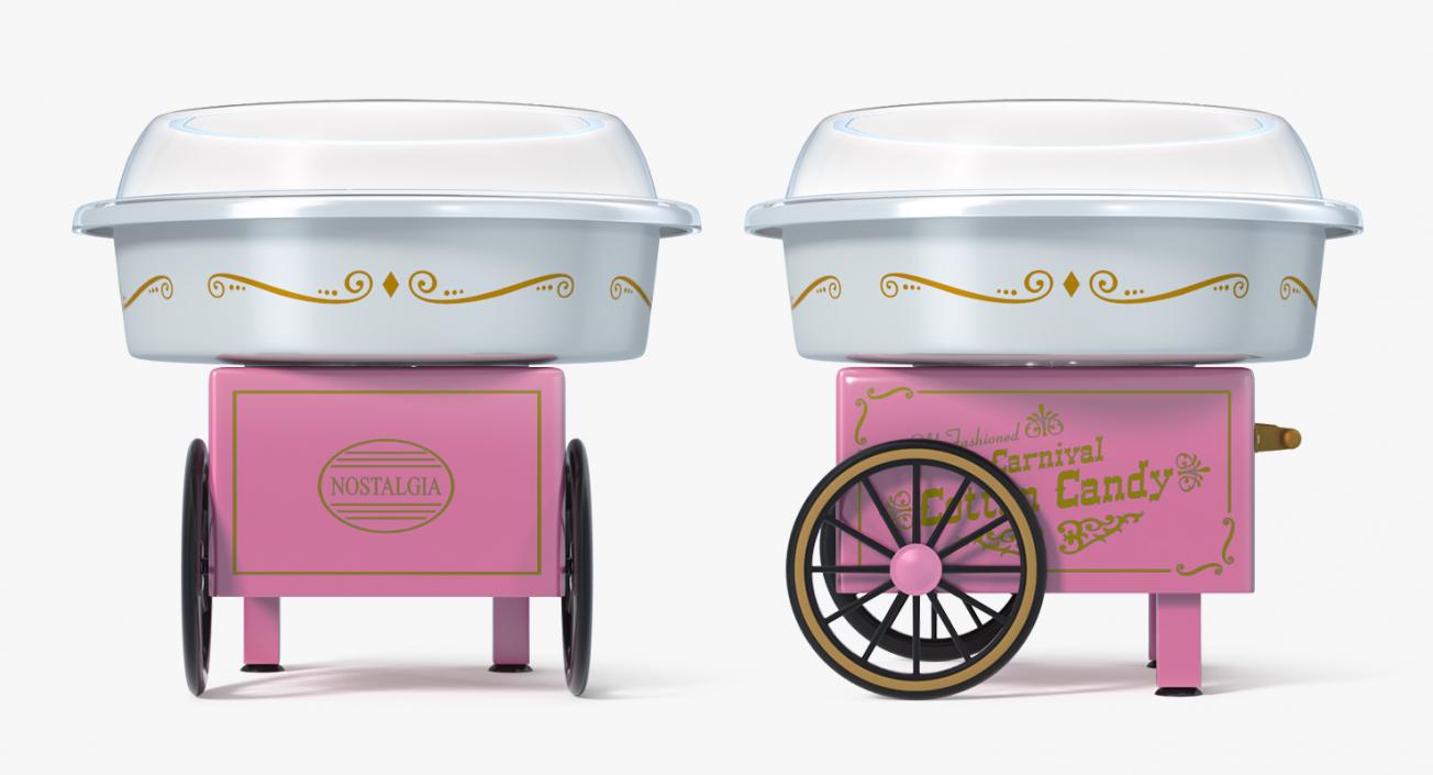 3D model Candy Maker with Cotton Candy Collection