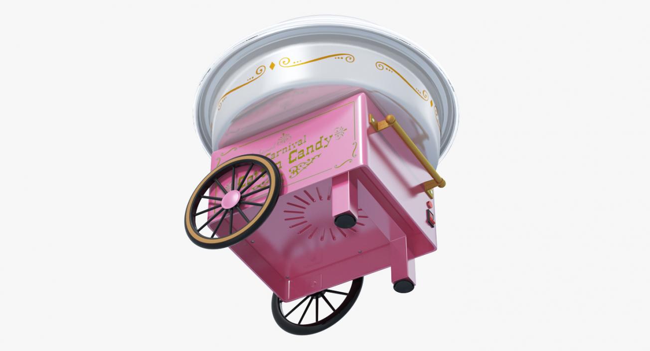 3D model Candy Maker with Cotton Candy Collection