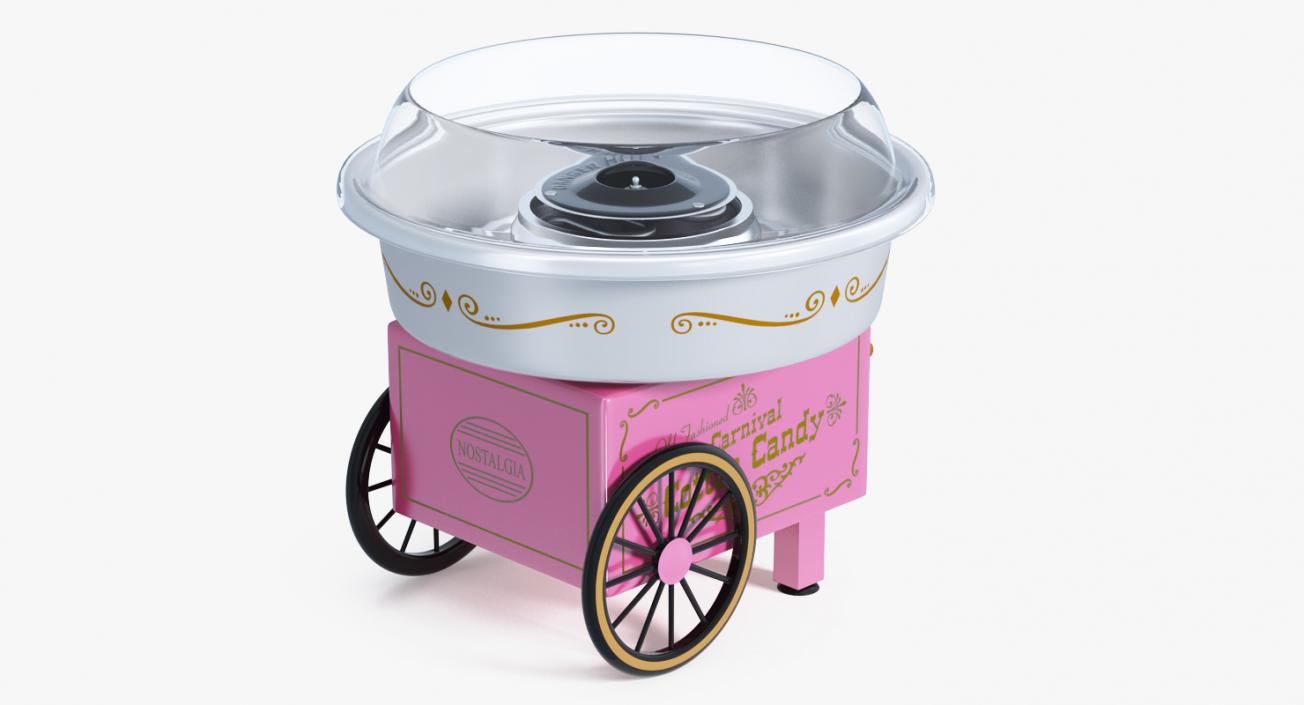 3D model Candy Maker with Cotton Candy Collection