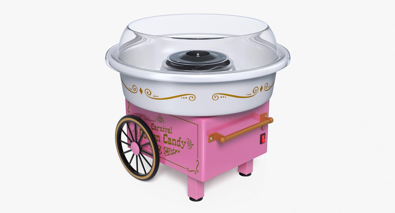 3D model Candy Maker with Cotton Candy Collection