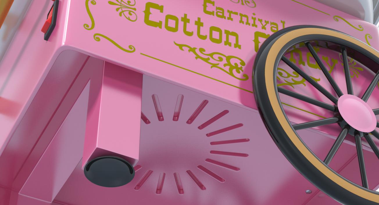 3D model Candy Maker with Cotton Candy Collection