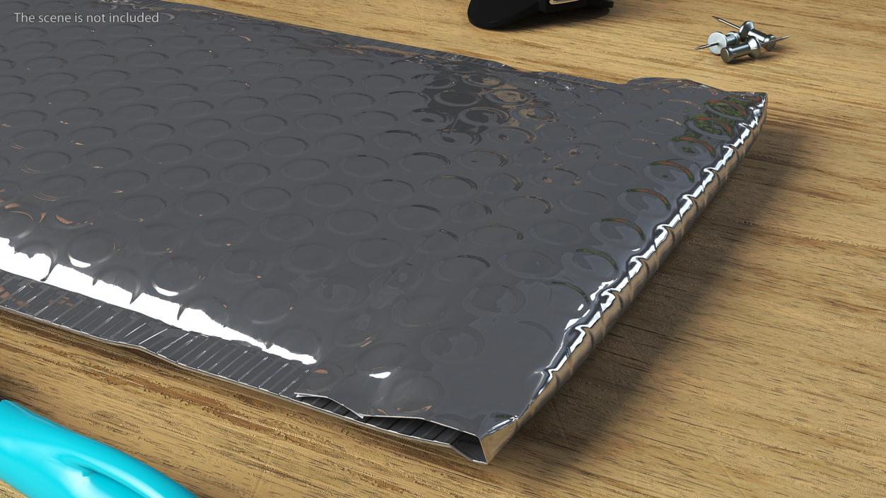 3D model Poly Padded Envelope Foil