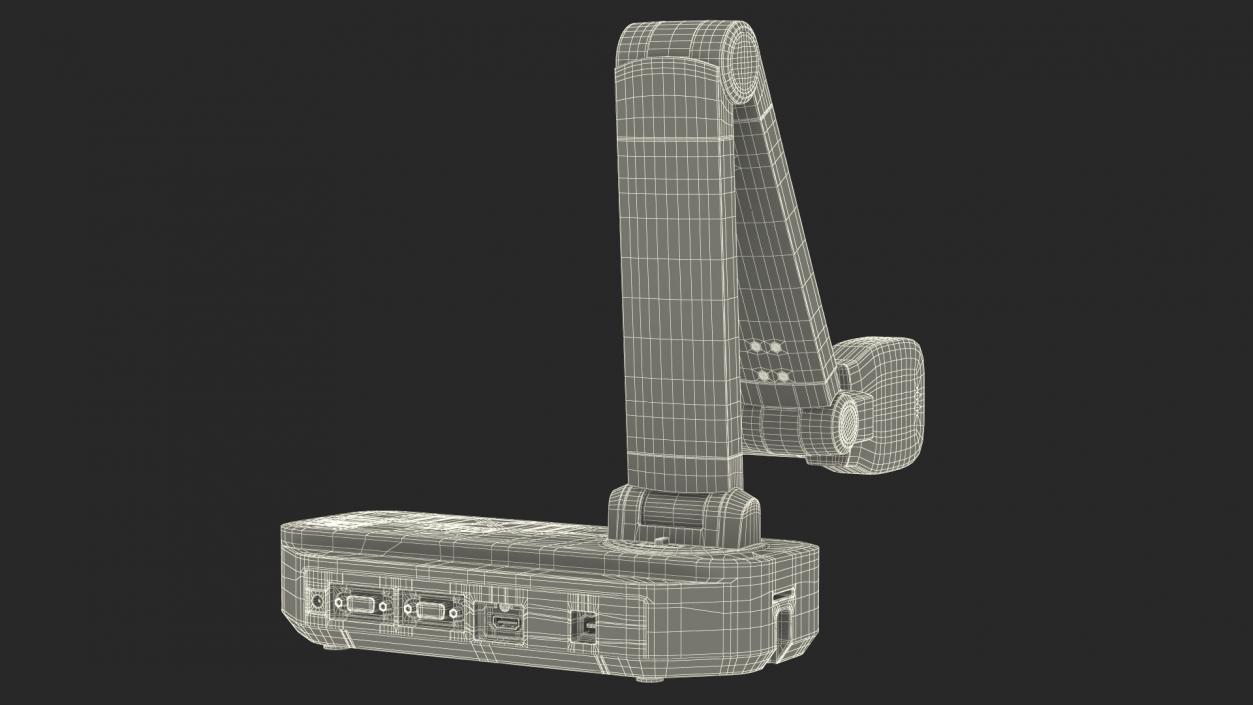 3D model Document Camera Epson ELPDC21 Rigged for Maya