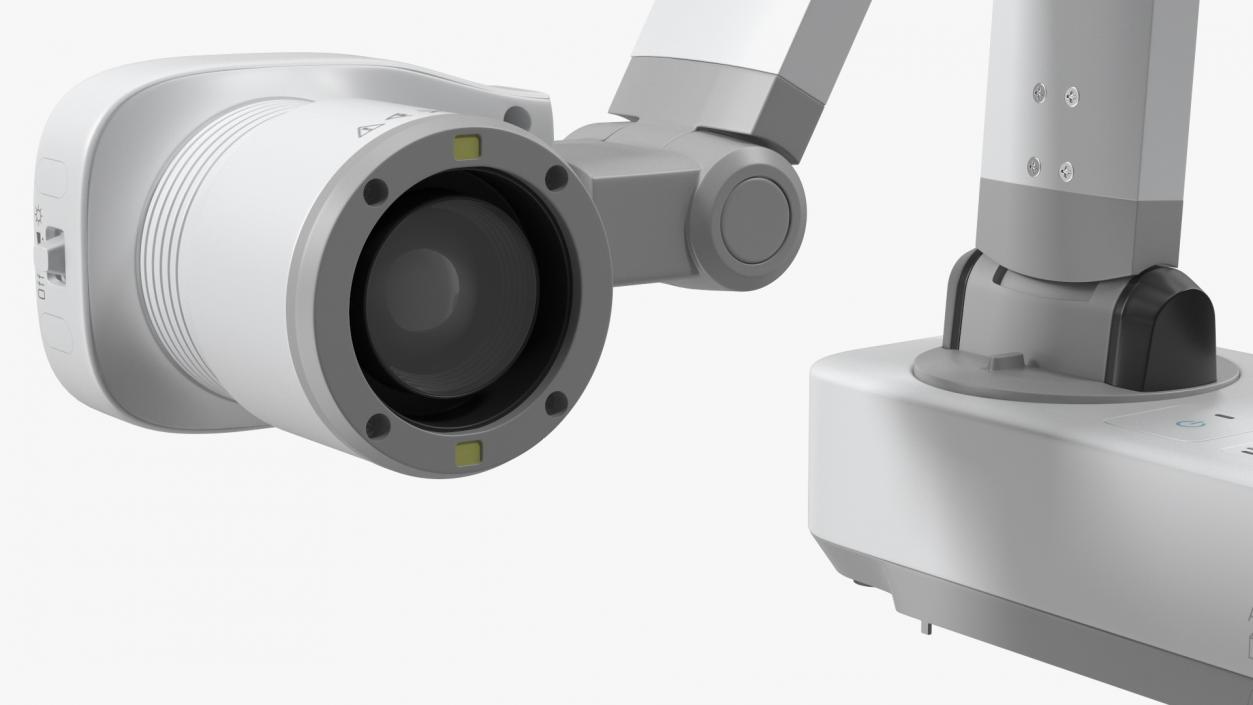 3D model Document Camera Epson ELPDC21 Rigged for Cinema 4D