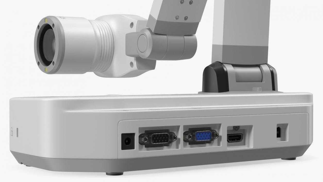 3D model Document Camera Epson ELPDC21 Rigged for Maya