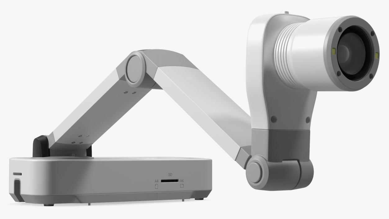 3D model Document Camera Epson ELPDC21 Rigged for Maya