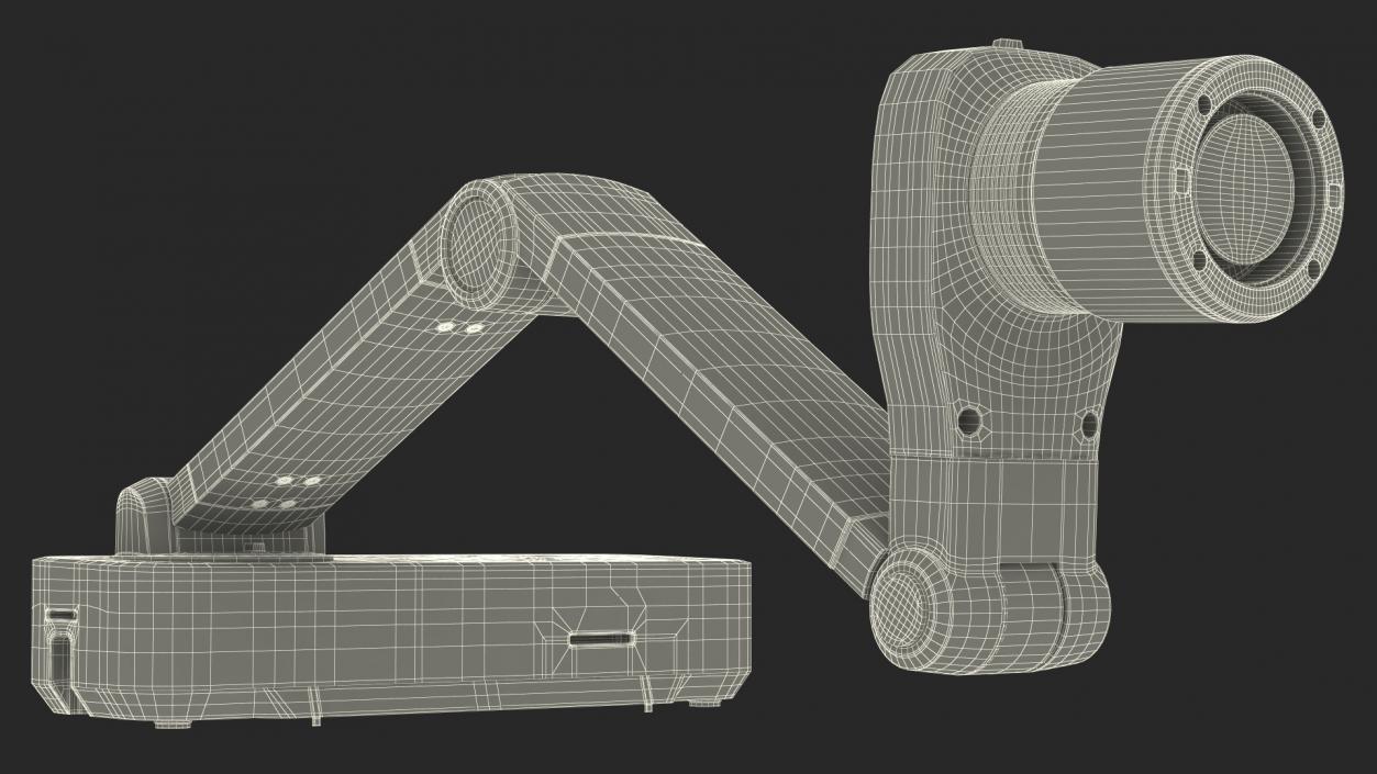 3D model Document Camera Epson ELPDC21 Rigged for Maya