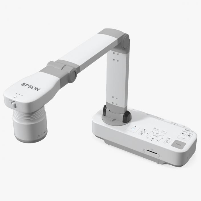 3D Document Camera Epson ELPDC21 Rigged