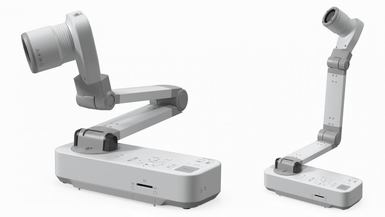 3D model Document Camera Epson ELPDC21 Rigged for Maya