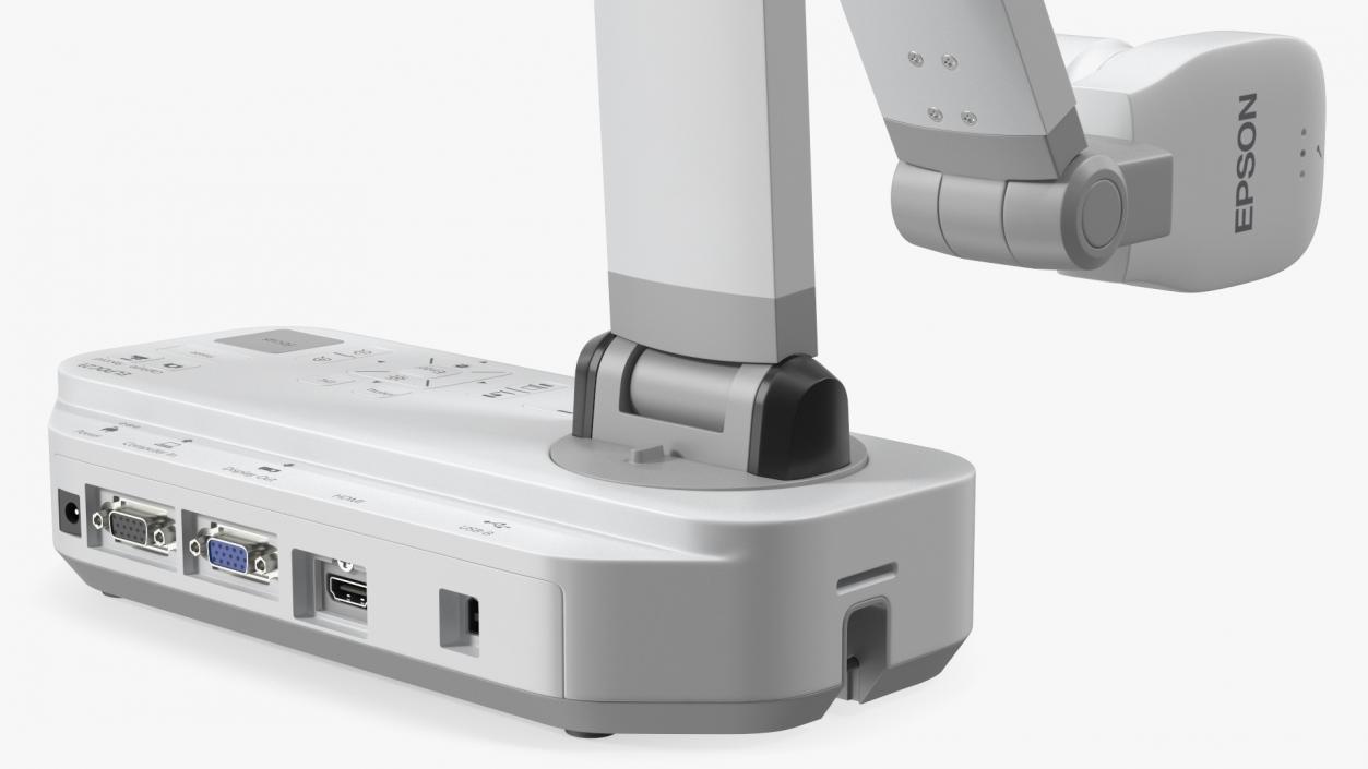 3D model Document Camera Epson ELPDC21 Rigged for Cinema 4D