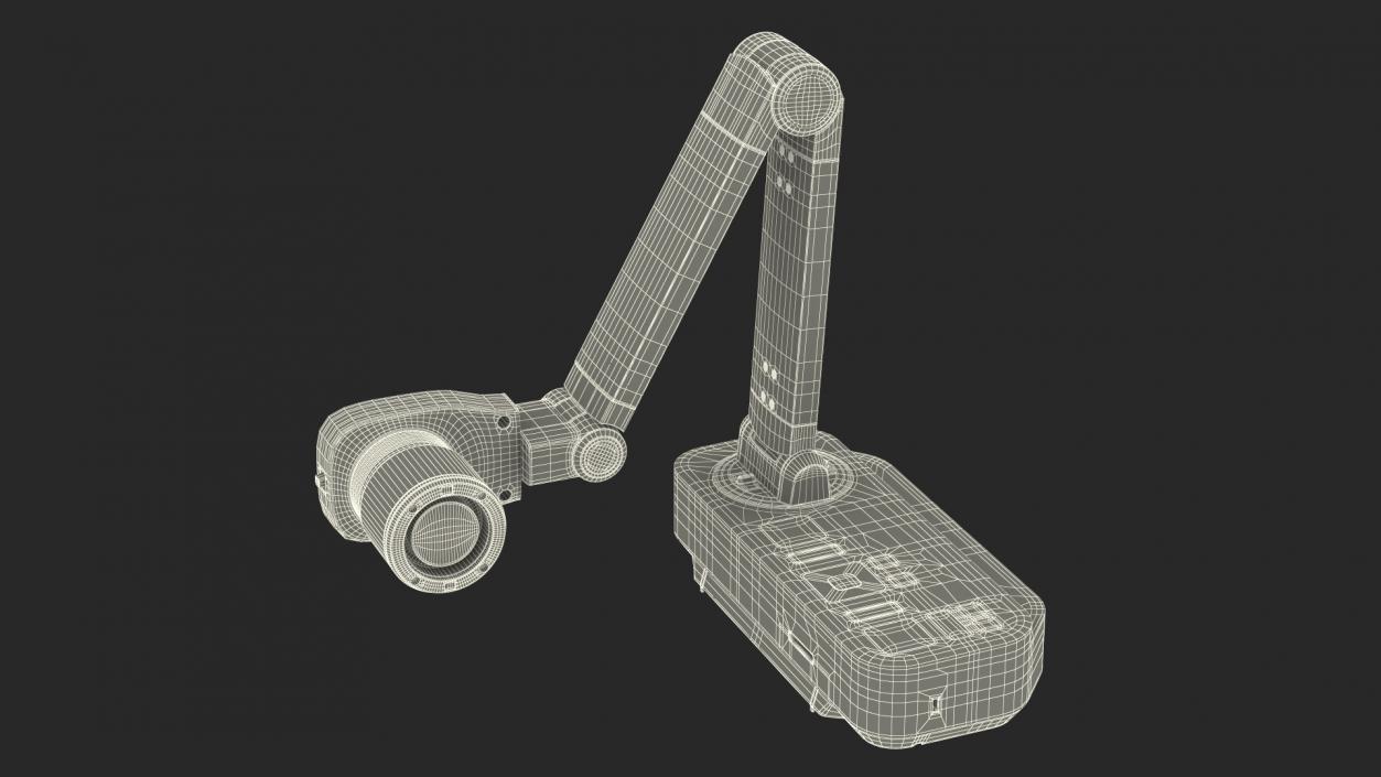 3D model Document Camera Epson ELPDC21 Rigged for Maya