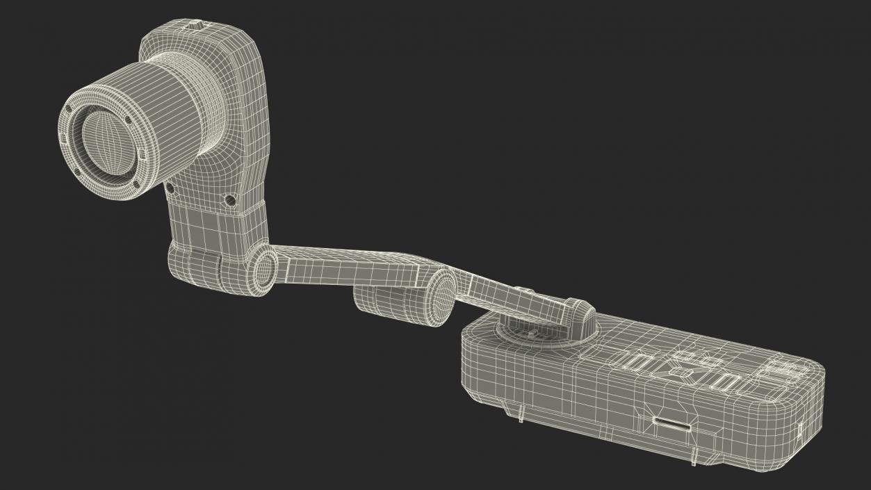 3D model Document Camera Epson ELPDC21 Rigged for Cinema 4D