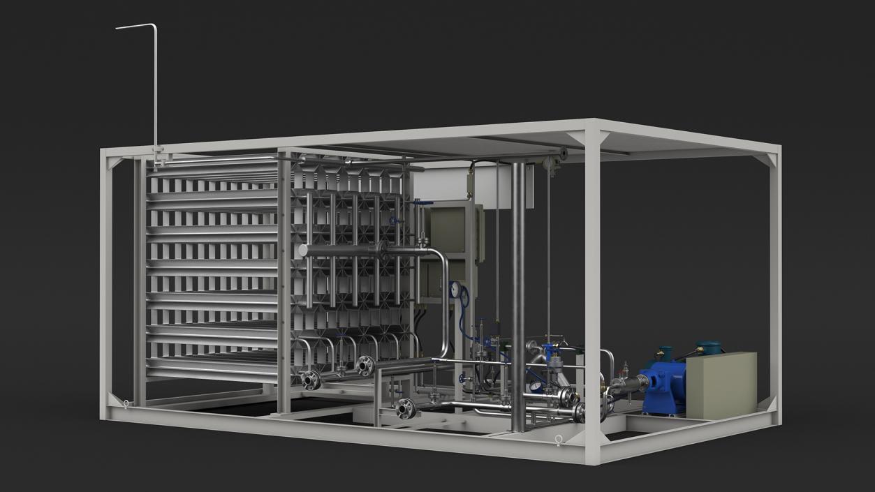 3D model Refueling Equipment L-CNG