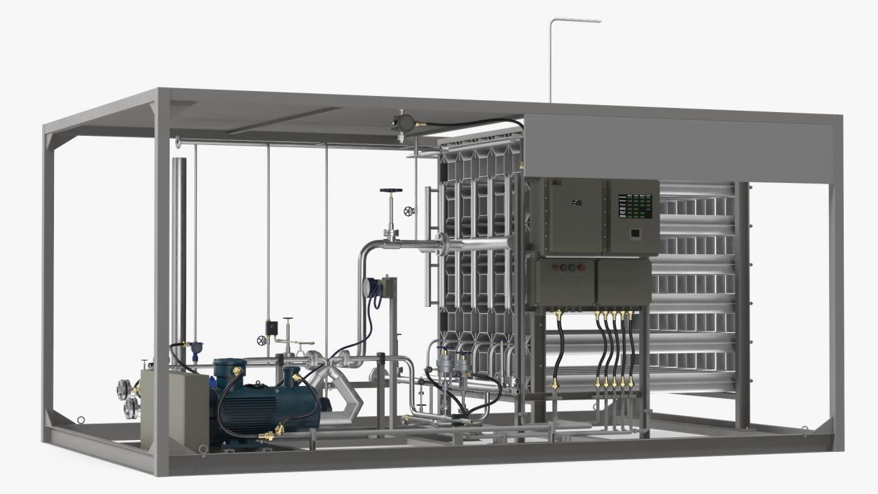 3D model Refueling Equipment L-CNG