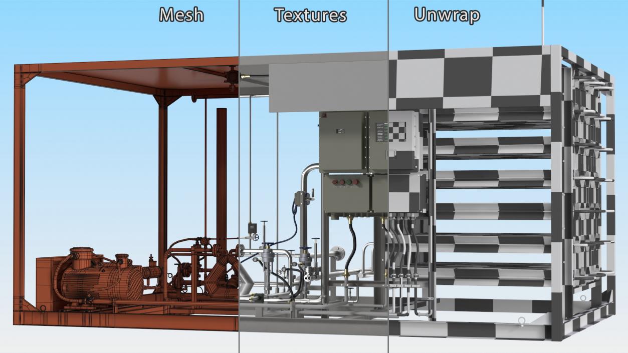 3D model Refueling Equipment L-CNG