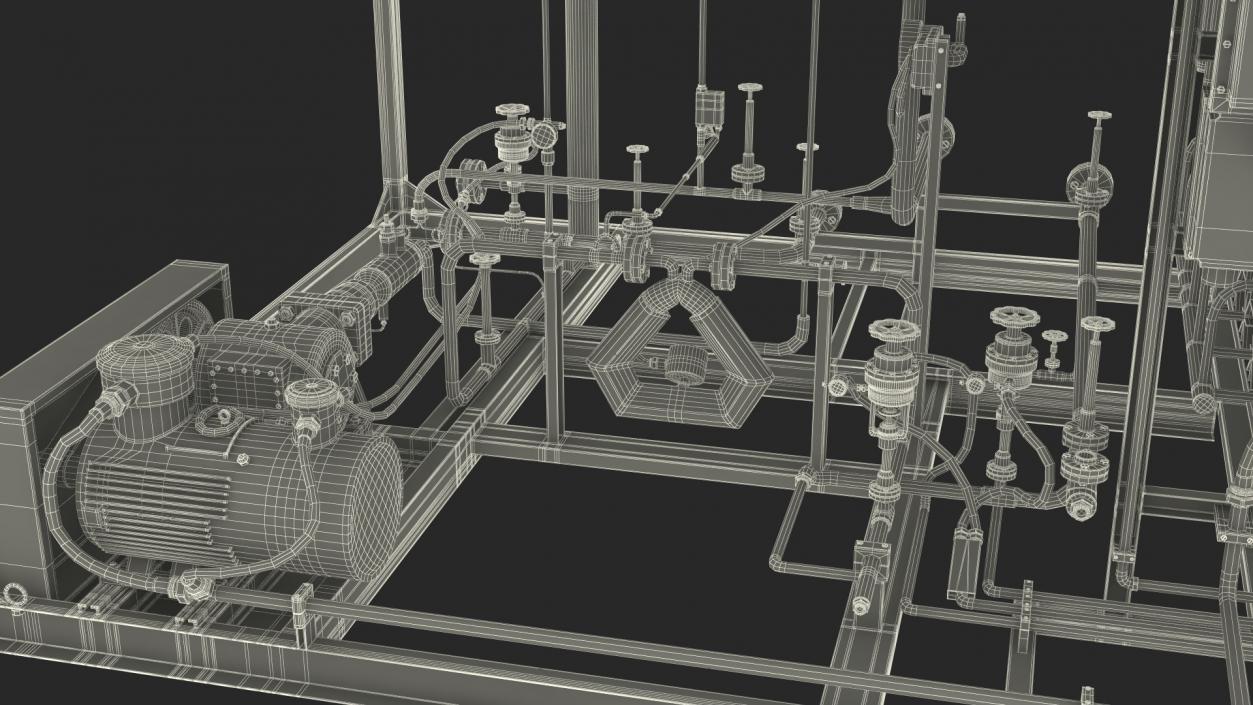 3D model Refueling Equipment L-CNG