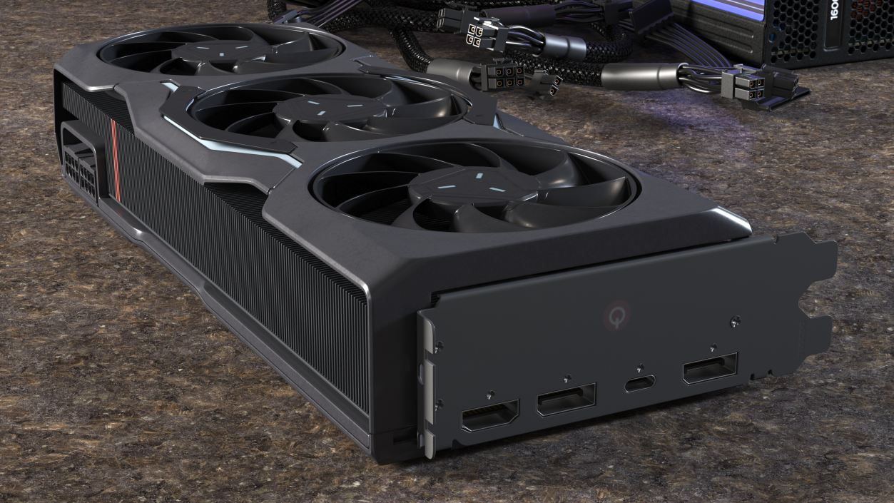 Computer Video Card 3D model