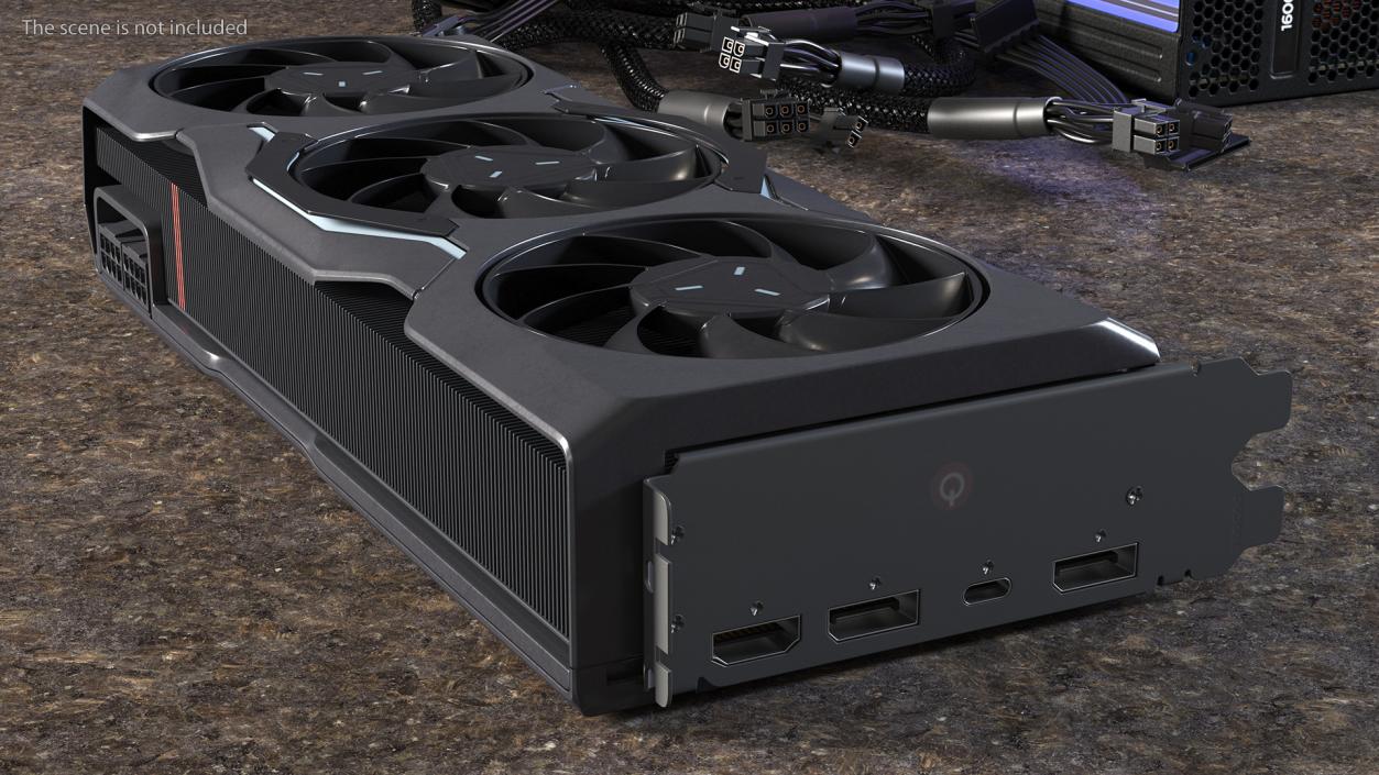 Computer Video Card 3D model