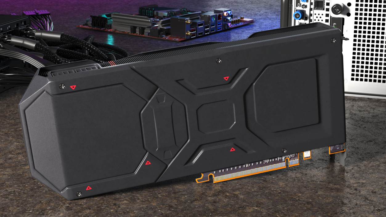 Computer Video Card 3D model