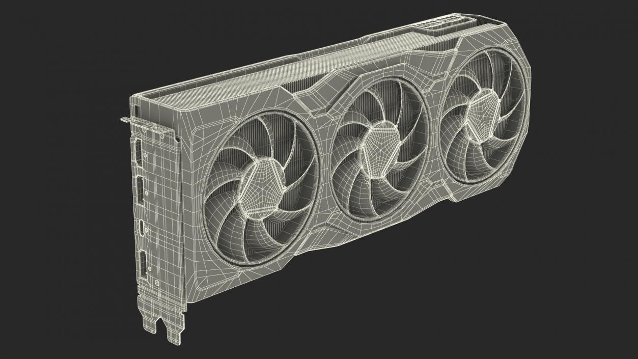 Computer Video Card 3D model