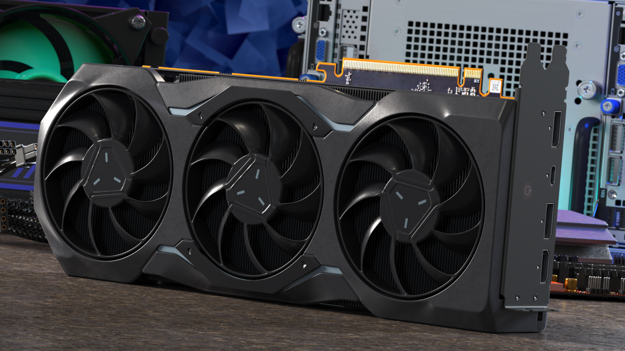 Computer Video Card 3D model