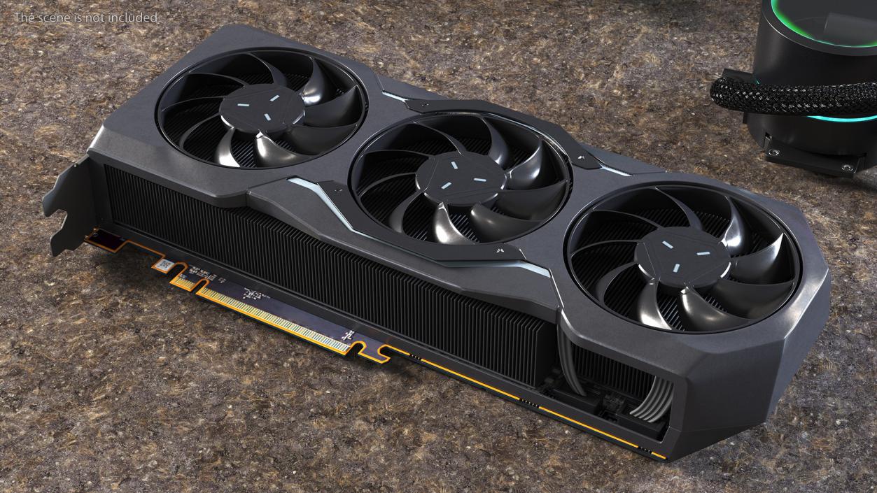 Computer Video Card 3D model